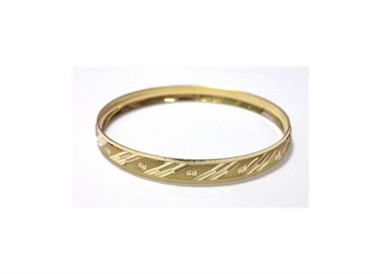 Gold Plated | Diamond Cut Bangles